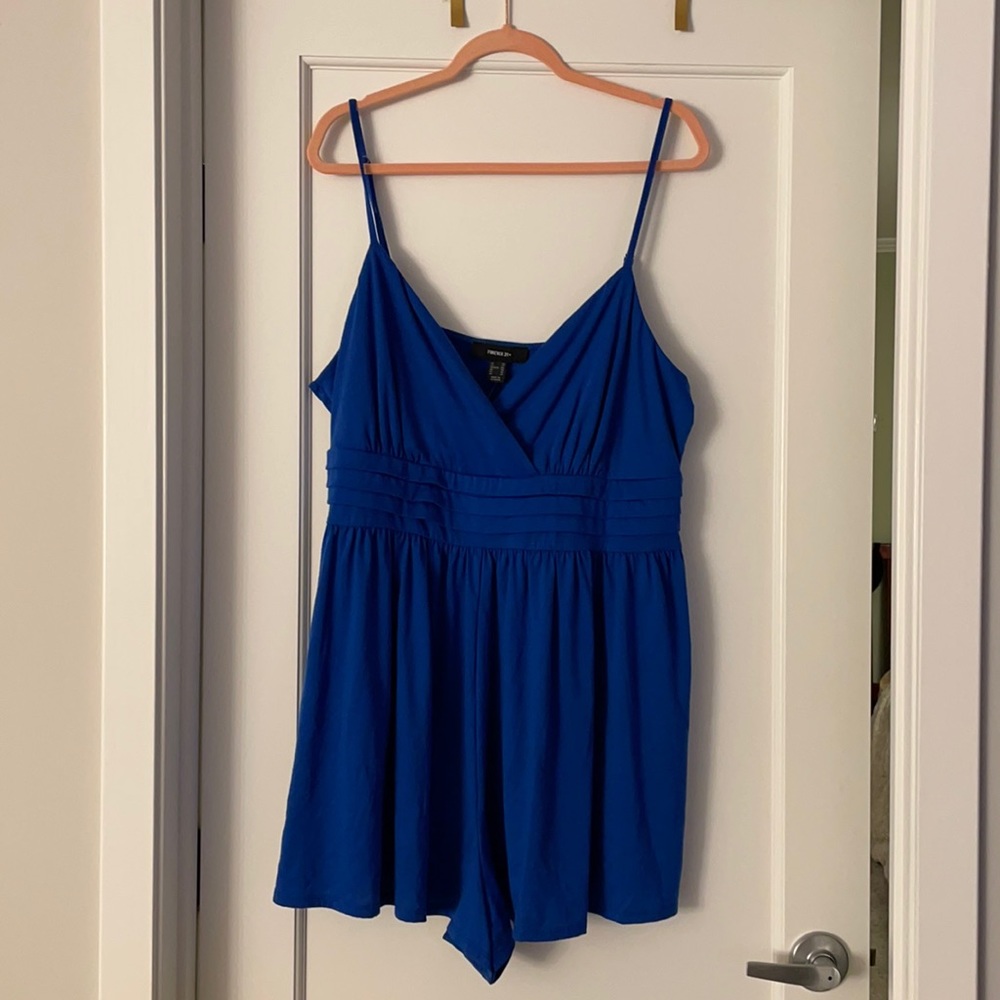 Blue romper